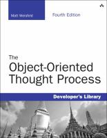 Cover of Object-Oriented Thought Process