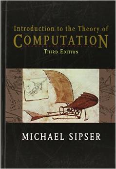 Cover of Sipser book