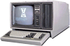Photo of TRS-80 Model II computer
